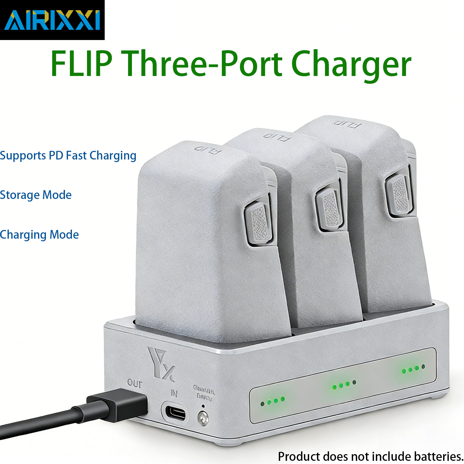Drone Charging Hub - Nowy 3-portowy Hub Ładujący Baterie do